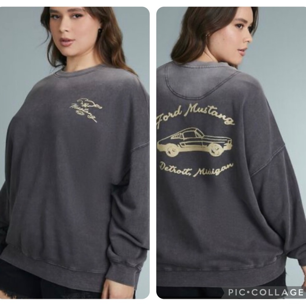 Ford Mustang Graphic Pullover - PERFECT CONDITION!